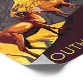 Badlands - Vintager Verkehr Poster (Ecke)