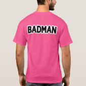 BADMAN 背面プリント T-Shirt (Rückseite)