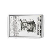 Badmatte Anzeige-Dampf-Autos und Dampf-Luftfahrt Badematte (Vorderseite)