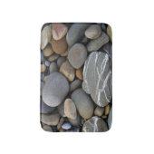 Badmatte mit Kieseln Badematte (Vorderseite Vertikal)