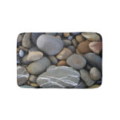 Badmatte mit Kieseln Badematte (Vorderseite)