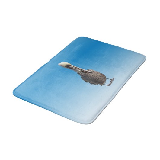 Badmatte - Pelican Badematte (Schrägansicht)