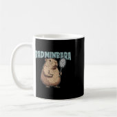 Badminbara Shuttle Racquet - Team Badminton Capyba Kaffeetasse (Links)