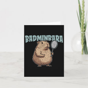 Badminbara Shuttle Racquet - Team Badminton Capyba Karte