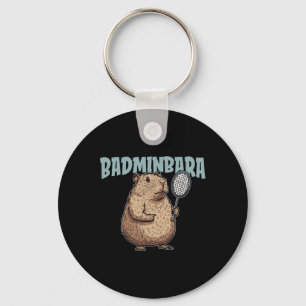 Badminbara Shuttle Racquet - Team Badminton Capyba Schlüsselanhänger