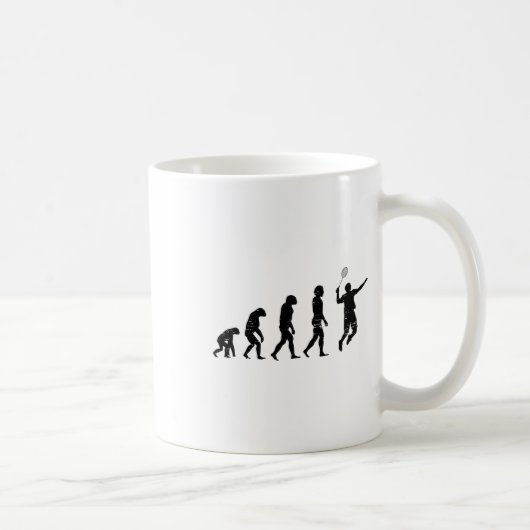 Badmincado Badminton Player Shuttle Kaffeetasse (Rechts)