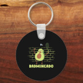 Badmincado - Racket Funny Player Game Match Badmin Schlüsselanhänger (Vorderseite)