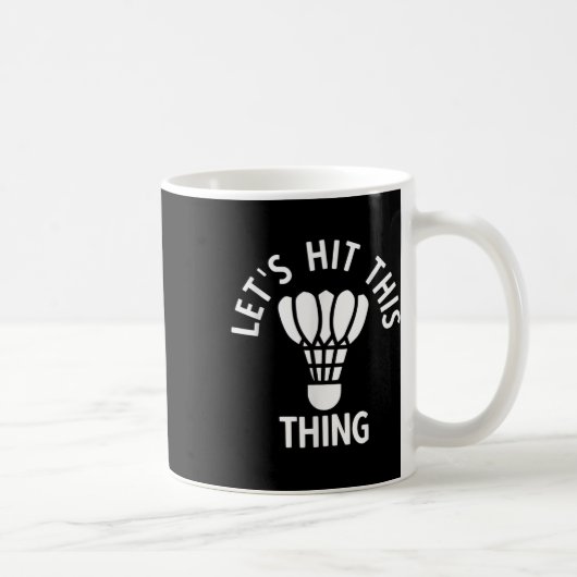 Badminton 1 kaffeetasse (Rechts)