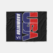Badminton 2021 Usa  Fleecedecke (Vorderseite (Horizontal))