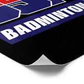 Badminton 2021 Usa  Poster (Ecke)