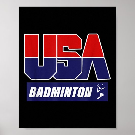 Badminton 2021 Usa Poster (Vorne)