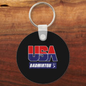 Badminton 2021 Usa Schlüsselanhänger (Vorderseite)