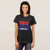 Badminton 2021 USA  T-Shirt (Vorne ganz)