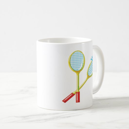 Badminton 3 kaffeetasse (VorderseiteRechts)
