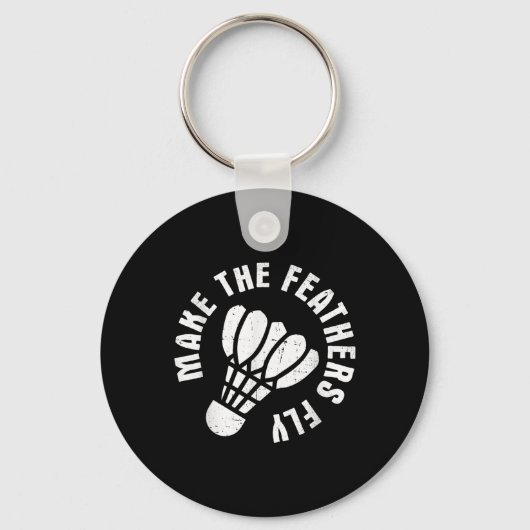 Badminton 4  schlüsselanhänger (Vorderseite)