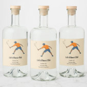 Badminton Alkoholflaschenetikett (Flaschen)