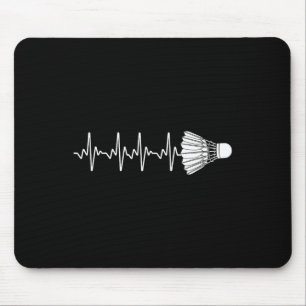 Badminton Art for Men Badminton Lover Badmin Mousepad