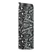 Badminton Athletic Design Tumbler  Thermosbecher (Nach rechts gedreht)
