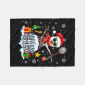 Badminton-Ausrüstung Cosplay Schneemann Sonnenbril Fleecedecke (Vorderseite (Horizontal))