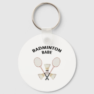 Badminton-Baby Schlüsselanhänger