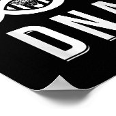 Badminton Badminton Coach Team Badminton Player Poster (Ecke)