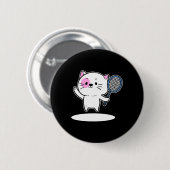 Badminton Badminton Player für Männer Button (Vorne & Hinten)