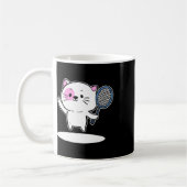 Badminton Badminton Player für Männer Kaffeetasse (Links)