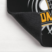 Badminton - Badminton Player Shuttle Birdie Mousepad (Ecke)