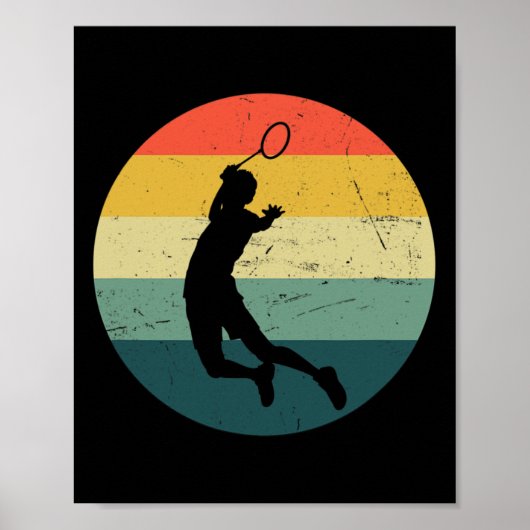 Badminton-Badminton Poster (Vorne)