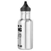 Badminton - Badminton ruft Edelstahlflasche (Rechts)