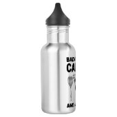 Badminton - Badminton ruft Edelstahlflasche (Links)