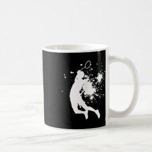 Badminton Badminton Spieler Herren Squash Federbal Kaffeetasse