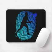 Badminton Badminton Spieler Squash Federball  Mousepad (Mit Mouse)