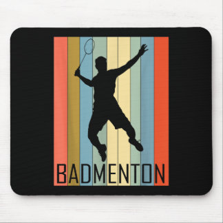 Badminton - Badmintonspieler  Mousepad