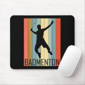 Badminton - Badmintonspieler Mousepad (Mit Mouse)