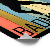 Badminton - Badmintonspieler  Poster (Ecke)