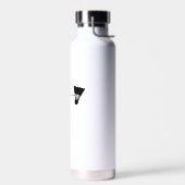 Badminton Ball Heartbeat Trinkflasche (Links)