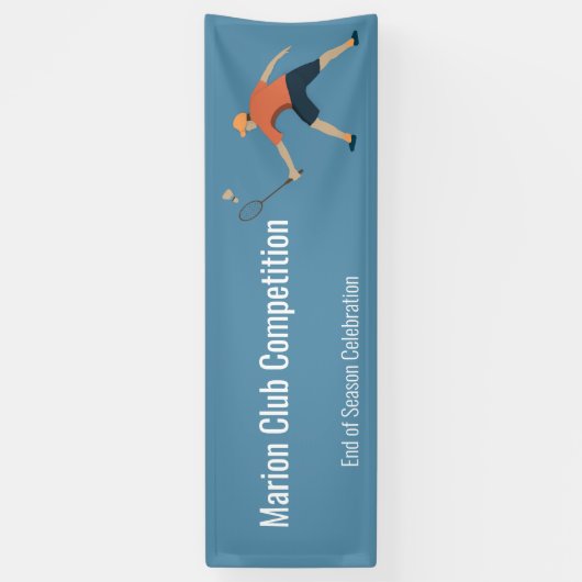 Badminton Banner (Vertikal)