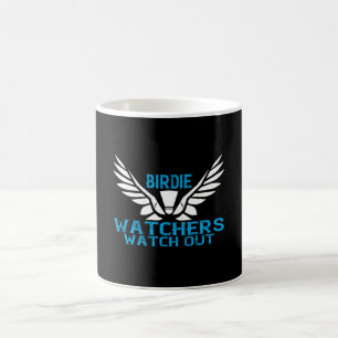 Badminton - Birdie Watchers beobachten Kaffeetasse