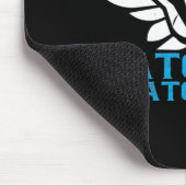 Badminton - Birdie Watchers beobachten Mousepad (Ecke)