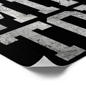 Badminton Birdies Shuttle Badminton Spieler Und Li Poster (Ecke)