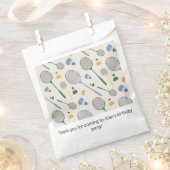 Badminton Birthday Party Geschenktütchen (Ausgeschnitten)