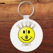 Badminton Bowtie Schlüsselanhänger (Vorderseite)