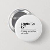 Badminton Boy Noun Definition Shuttle Badminton Pl Button (Vorne & Hinten)