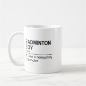 Badminton Boy Noun Definition Shuttle Badminton Pl Kaffeetasse (Links)