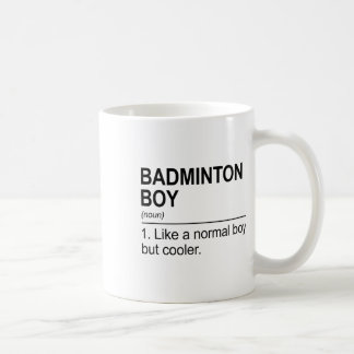Badminton Boy Noun Definition Shuttle Badminton Pl Kaffeetasse