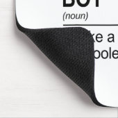 Badminton Boy Noun Definition Shuttle Badminton Pl Mousepad (Ecke)