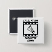 Badminton-Bremsungen Button (Vorne & Hinten)