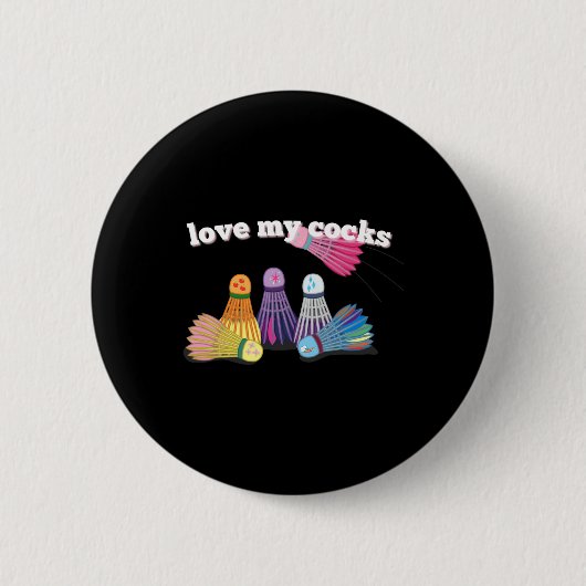 Badminton Buddies - Shuttle Sweethearst Fun & amp; Button (Vorderseite)