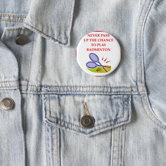 BADMINTON BUTTON (Beispiel)